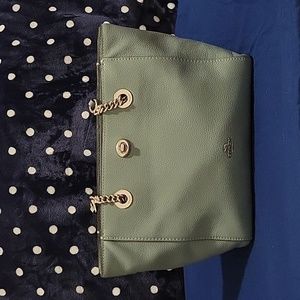 Ice Grey Coach Shoulder Bag